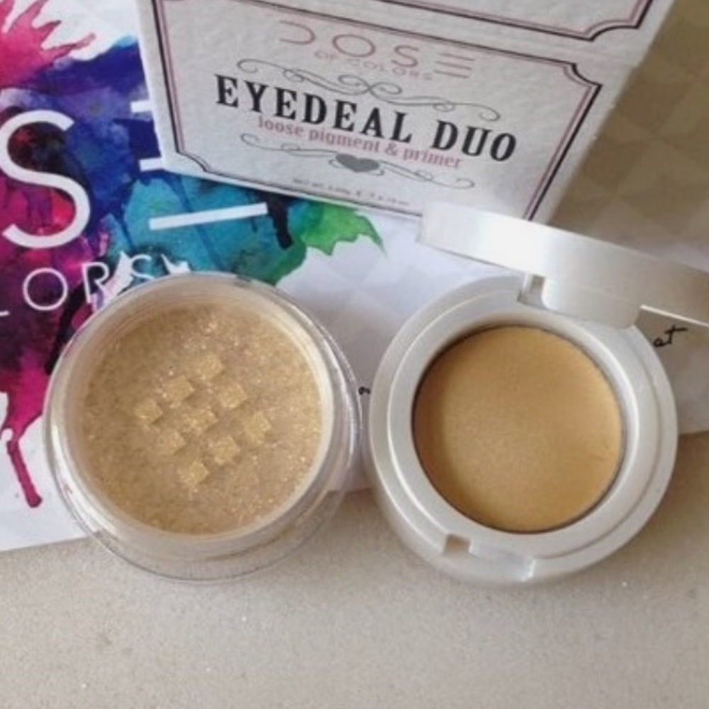 *NEW* Dose of Colors Eyedeal Duos Loose Pigment and Primer in “Lucky Star”